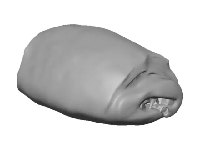 3D model for Pain au Chocolat