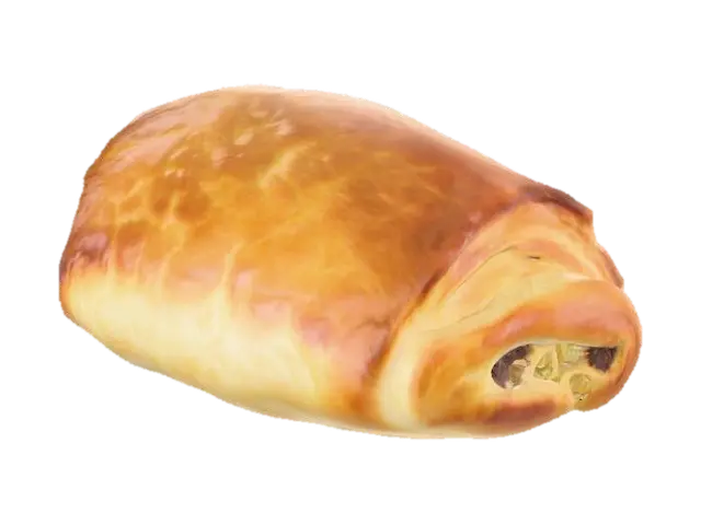 3D model for Pain au Chocolat