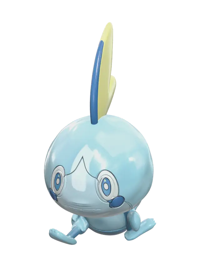 3D model for Sobble Evolution