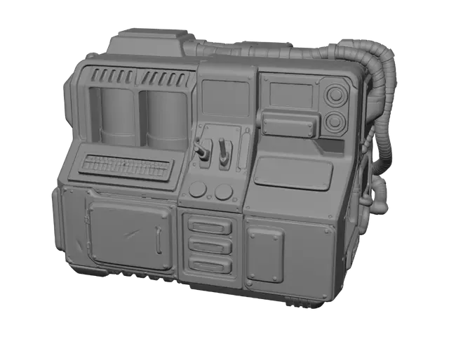 3D model for Rugged Field Diagnostics Console