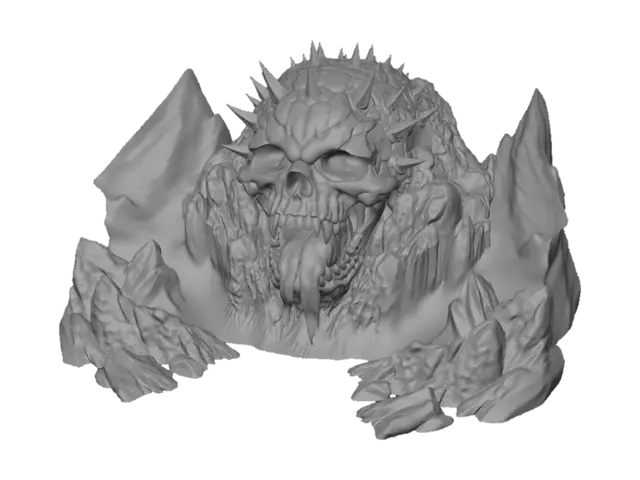 3D model for Volcanic Skull