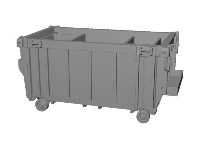 3D model for RFR Recycling Boxcar