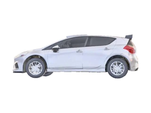 ford_fiesta_rally2 - Rally 3D model, vytvořený pomocí AI