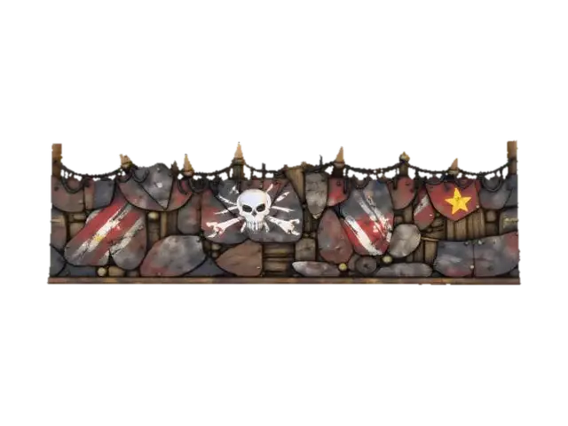 Wall - Materials 3D model, vytvořený pomocí AI