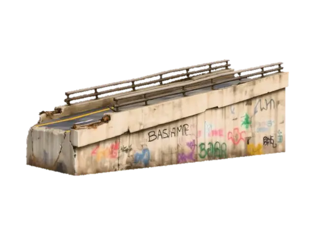 3D model for Abandoned Overpass