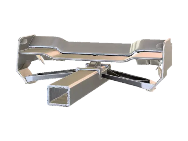 Hitch Receiver With Rear F1 Wing - Hobby 3D model, vytvořený pomocí AI