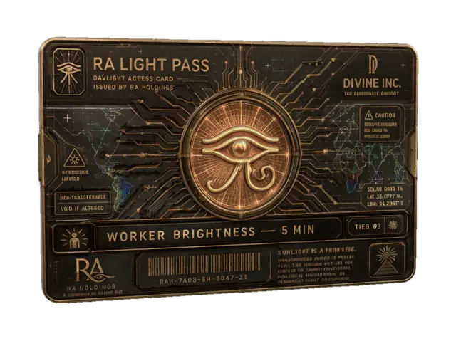 Eye of Horus Circuit Emblem 的 AI 生成 3D 模型