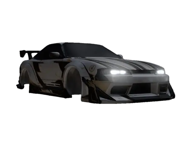 Concept Widebody Racing Car - Custom 3D model, vytvořený pomocí AI