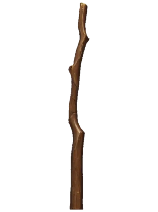 #ChronoForgeWeapon#, The Literal Stick ⚡🥢 Description: It’s a stick. That’s it. No… - Comedy 3D model, vytvořený pomocí AI