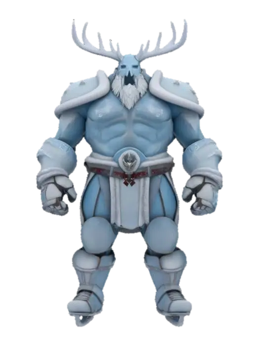 [Canada] Object: Frostborne Hockey Champion Material: Frosted steel, enchanted ice… 3D model, vytvořený pomocí AI