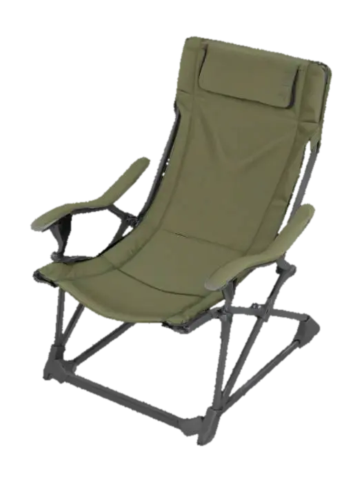 Object: A modular, foldable camping chair Material: Lightweight aluminum frame… - Utilitarian 3D model, vytvořený pomocí AI