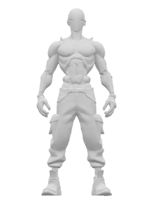 3D model for Object: NotPetya virus represented as a humanoid hacker avatar
Material: Synthetic leather, chrome metal, neon plastic
Shape/Form: Slim humanoid with angular robotic limbs and cybernetic implants
Color Scheme: Black base with neon green highlights and glitchy magenta effects
Texture Details: Glossy skin plates, circuit-etched surfaces, flickering digital tattoos
Style: Cartoon cyberpunk
Environment/Use Context: Standing in a virtual server room with glowing code streams
Reference Models: Inspired by characters from *Cyberpunk: Edgerunners* and *Watch Dogs* aesthetics
