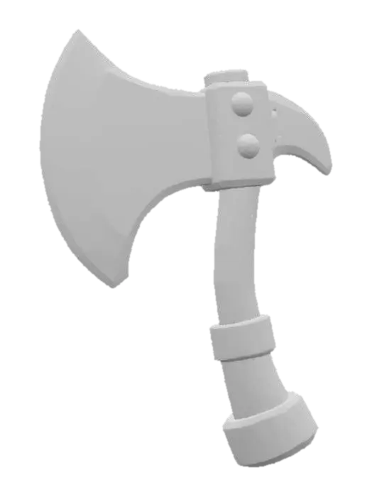 3D model for Battle Axe Blaze
