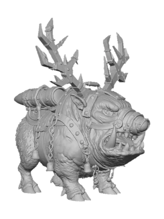 3D model for Reindeer Warboar