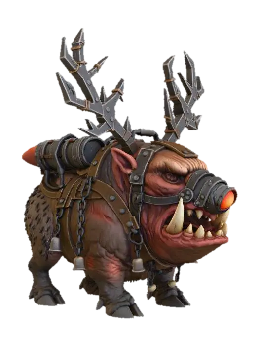 3D model for Reindeer Warboar