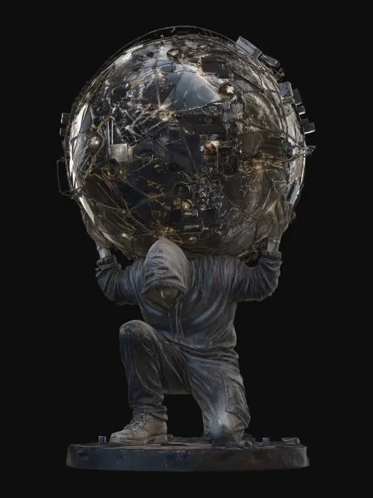3D model for Atlas of the Connected World