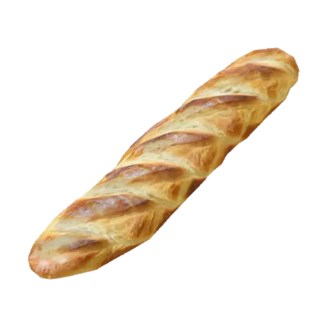 The Baguette Saber 🥖⚔️ Description: A lightsaber, but instead of plasma, it’s a… 3D model, vytvořený pomocí AI