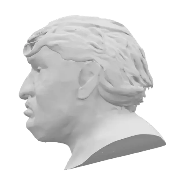3D model for Contemplative Sketch, #SketchTo3D#Artist: Ryder Anderson