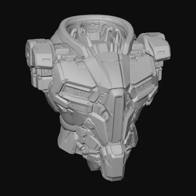 3D model for NeoMech Chestplate