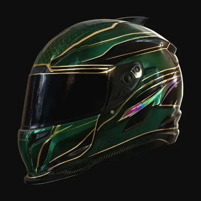 3D model for Nebula Apex Helmet