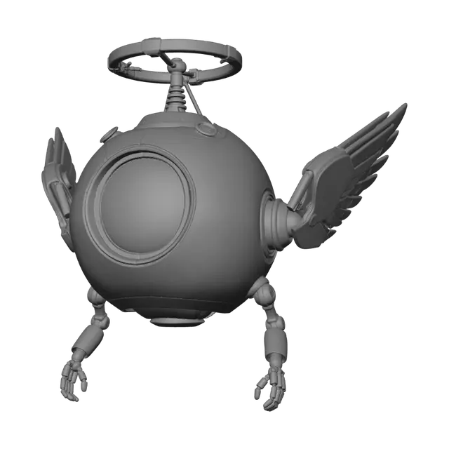 3D model for Winged Orb Automaton