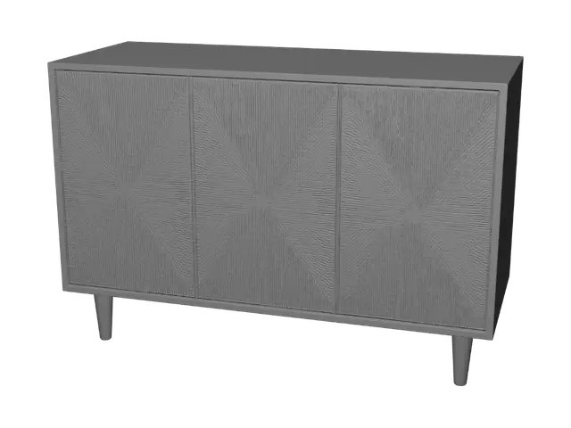 3D model for Starburst Geometric Sideboard