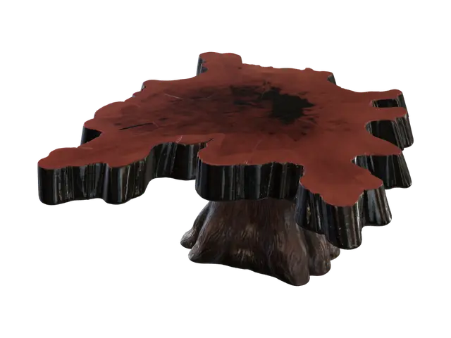 3D model for Crimson Maple Table