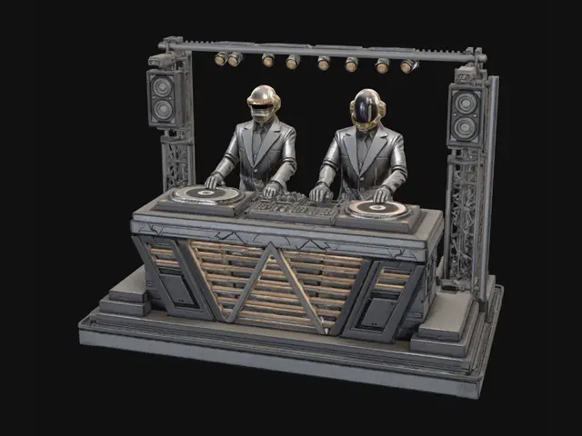 3D model for DJ Robot Booth 1/64 Scale