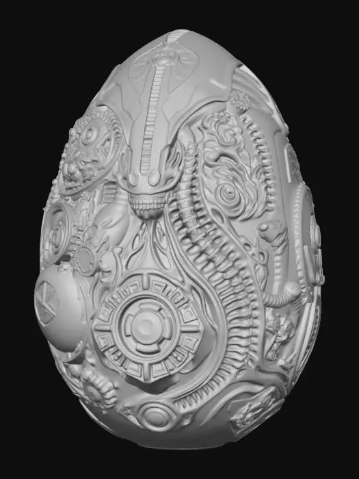 3D model for Giger Egg , #EasterEgg2026#