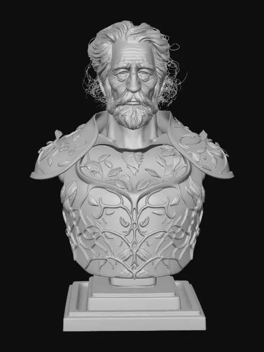 3D model for The Leafbound Knight