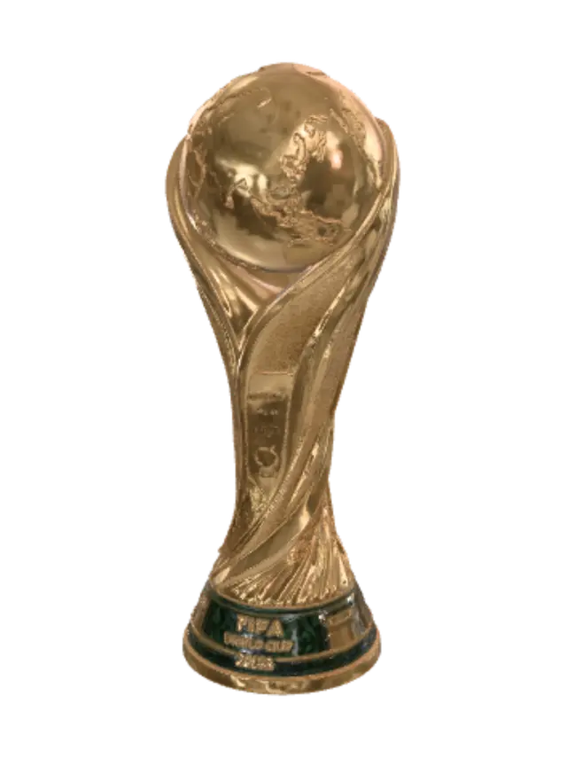 3D model for Golden FIFA World Cup Trophy 2026