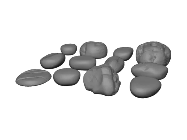 3D model for Pebble Palette