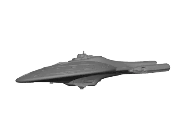 3D model for Voyager Model on a White Table