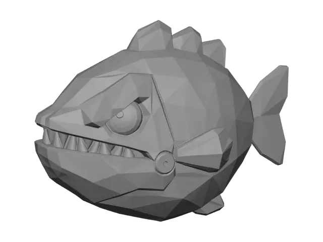 3D model for Pastel Polyfish