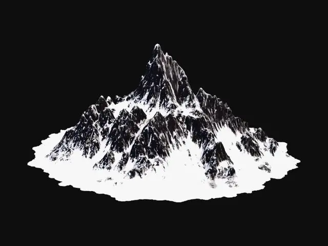 3D model for Snow Mountain Summit