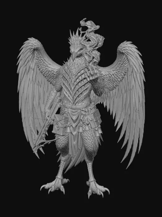 3D model for Umbra Ravenlord