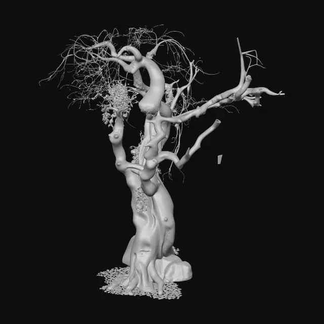 3D model for Dead tree