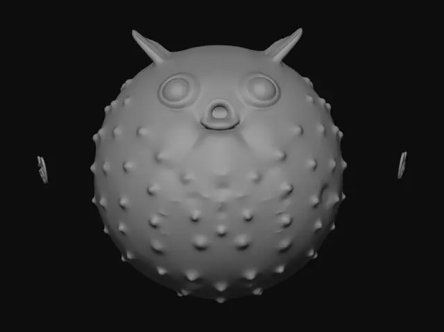 3D model for Puffer Ball
