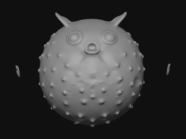 3D model for Puffer Ball