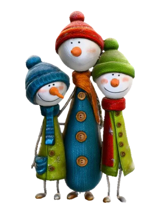 3D model for Winter Trio, #Christmas2025#