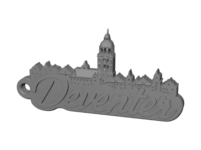 3D model for Deventer Skyline