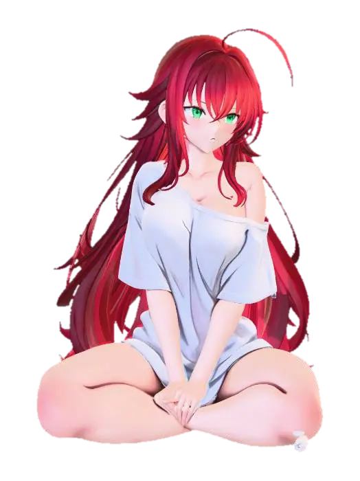 Crimson Reverie - Dream 3D model, vytvořený pomocí AI