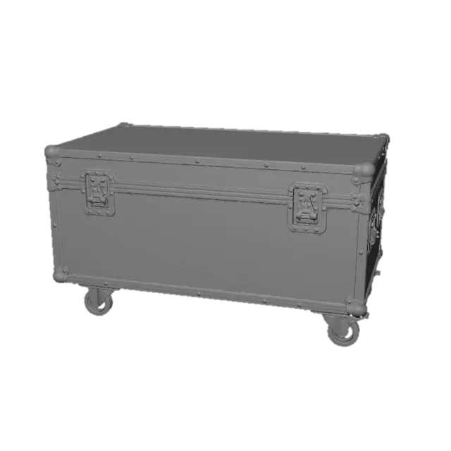 3D model for Void Audio Road Case on Wheels