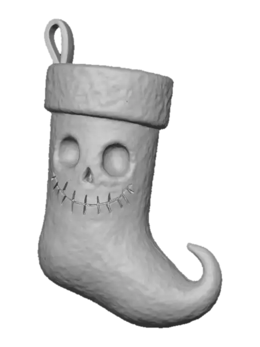 3D model for Spooky Stocking, #Christmas2025#