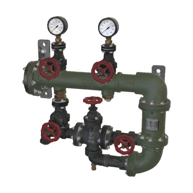 Sewer Valve Cluster 3D model, vytvořený pomocí AI
