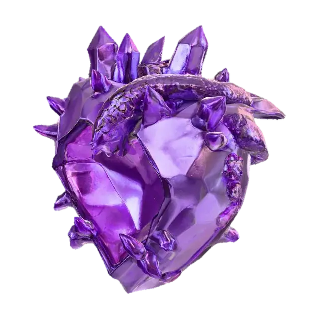 3D model for Dragon Heart with Armor