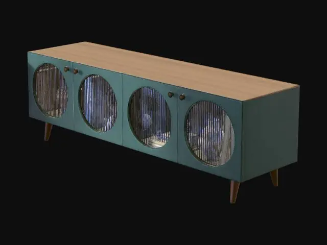3D model for Комод с 4 дверками ROCA by Этажерка