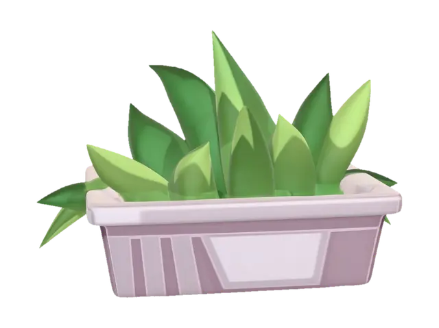 3D model for Potted Green Plant