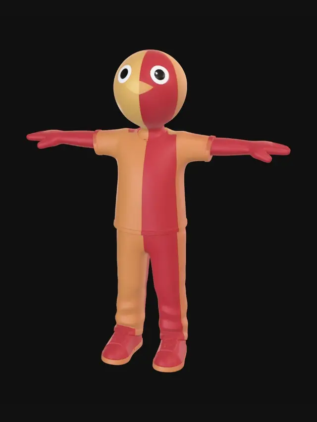 3D model for Arms Outstretched