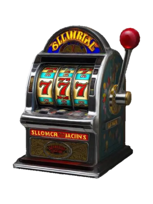 Slot Machine - Entertainment 3D model, vytvořený pomocí AI